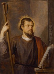Copy of Titian's version of theOrator Francesco Filetto by Titian