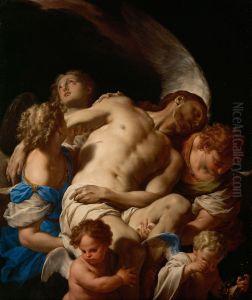 Leichnam Christi, von Engeln gehalten Leichnam Christi, von Engeln gehalten