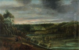 Evening landscape Evening landscape
