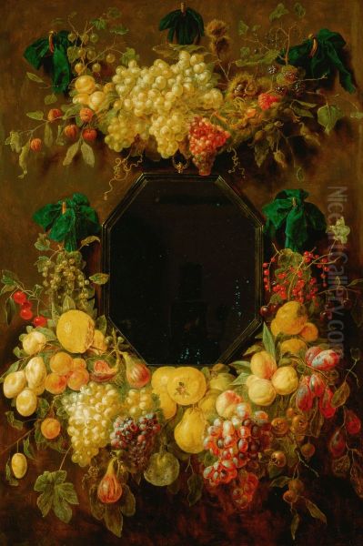 Garland of fruit - view 1
