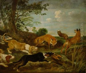 Fox hunt by Paul de Vos