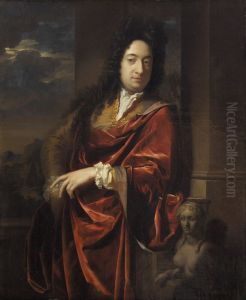 Bildnis eines Herren by Adriaen Van Der Werff