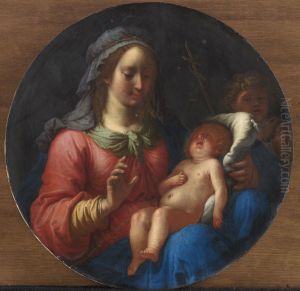 Maria mit dem Kind und dem kleinen Johannes