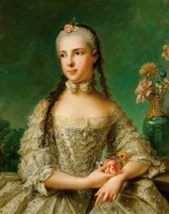 Portrait ofPrincess Isabella of Parma(1741-1763), first wife of Holy Roman EmperorJoseph II of Austria. by Jean-Marc Nattier