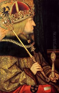 Portrait of Frederick III, Holy Roman Emperor (1415-1493) by Hans Burgkmair the elder