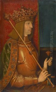 Maximilian I. (1459-1519), Bildnis in halber Figur by Bernhard Strigel