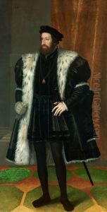 Kaiser Ferdinand I. (1503-1564) by Hans Bocksberger der Altere
