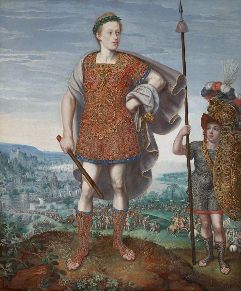 Portrait of Emperor Matthias (1557-1619) when Archduke, in the guise of P. Cornelius Scipio Major - view 1
