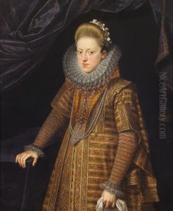 Erzherzogin Eleonore (1582-1620), Kniestuck by Frans Pourbus the younger
