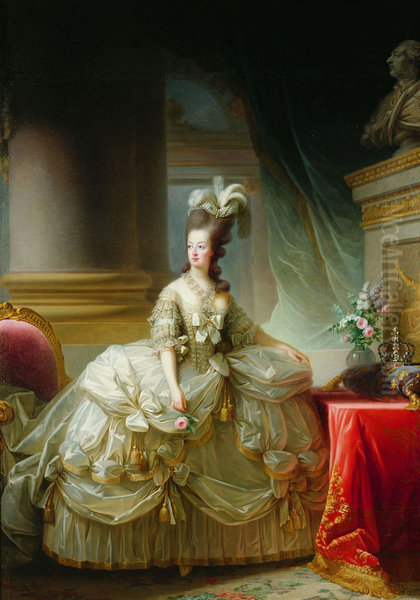 Marie Antoinette in Court Dress - view 1