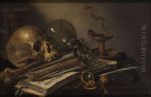 Vanitas still life by Pieter Claesz