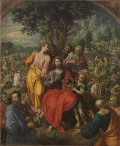 Speisung der Funftausend by Hendrick De Clerck