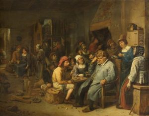 Company of Farmers in a Tavern by Joos van Craesbeeck