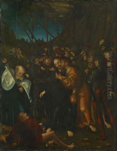 Christ's Arrest by Lucas Cranach the Elder