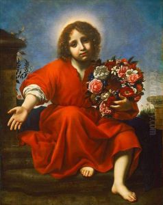 The boy Jesus invites the Christian soul to crown it according to the Song of Songs