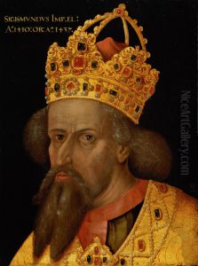 Kaiser Sigismund (1369-1437), Brustbild by Albrecht Durer