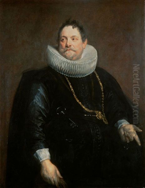 Portrait of Jan van Montfort - view 1