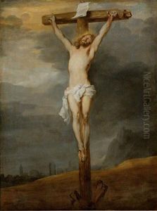 Christus am Kreuz by Sir Anthony Van Dyck