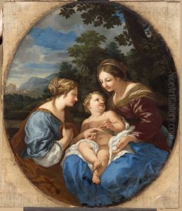 Mystische Vermahlung der Hl. Katharina Mystische Vermahlung der Hl. Katharina