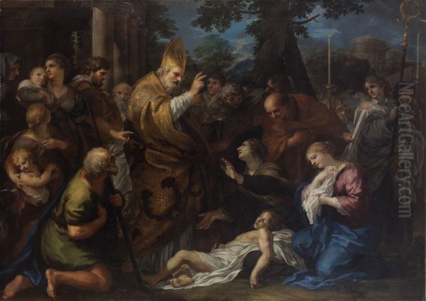 Wunder des Hl. Martin von Tours - view 1