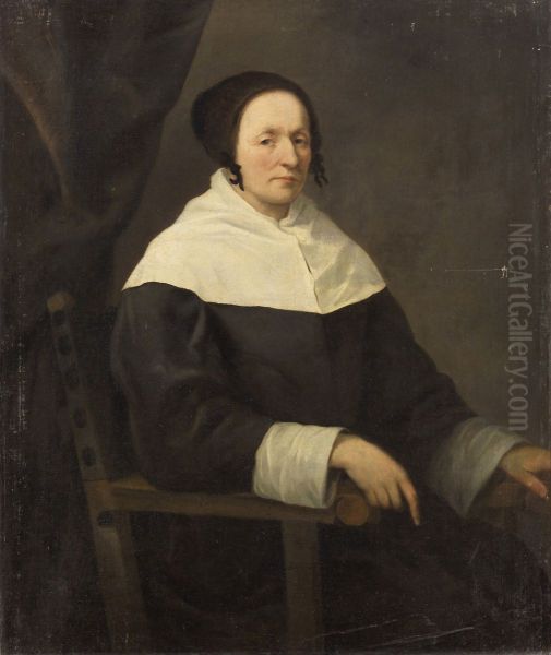 Portrait of a Seated Old Woman - view 1