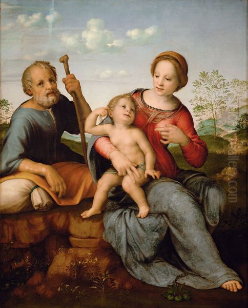 Holy Family in a Landscape - view 1