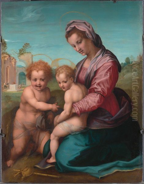 Maria mit Kind und Johannesknaben - view 1
