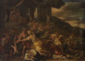 Bethlehemitischer Kindermord by Luca Giordano