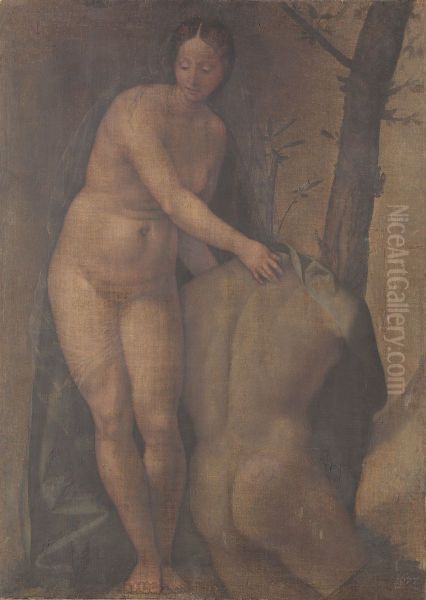 Allegorische weibliche Figur - view 1