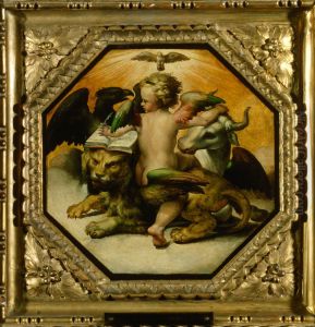 Evangelist symbols by Giulio Romano (Orbetto)