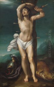 Hl. Sebastian by Matthaus Gundelach