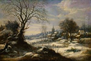 Winterlandschaft by Daniel van Heil