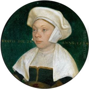 Die Frau eines Hofbediensteten Konig Heinrichs VIII by Hans Holbein the Younger