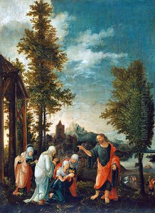 Christ taking leave of his Mother Christ taking leave of his Mother