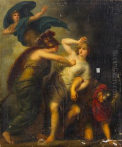 Mars, Minerva and Venus by Andries Cornelis Lens
