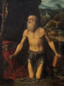 Saint Jerome by Bernardino Luini