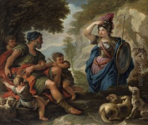 Erminia bei den Hirten Erminia bei den Hirten