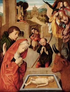 Birth of Christ by Master of the Virgo inter Virgines