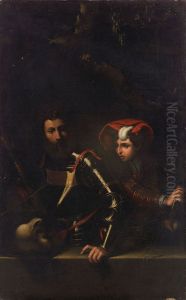 Saul and David with the head of Goliath by Pietro della Vecchia