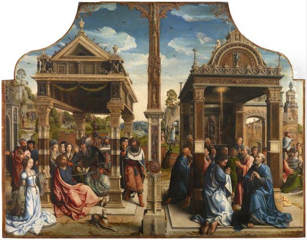 Altarpiece of Saints Thomas and Matthias - view 1