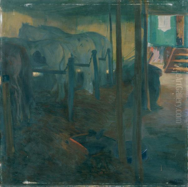 Zirkusstudie (An der Longe) - view 1