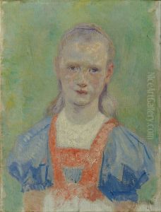 Madchenbildnis by Franz Jaschke