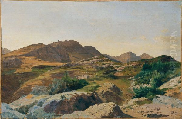 Landschaft im Sabinergebirge - view 1