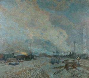 Frachtenbahnhof by Rudolf Quittner