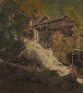 Am Sarmingbach by Jindrich Tomec