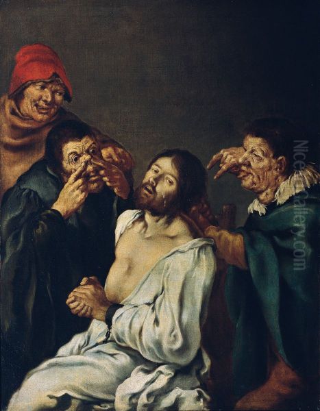 The mocking of Christ - view 1