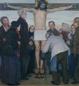 Sehet, Jesu hat die Hand by Ernst Stohr
