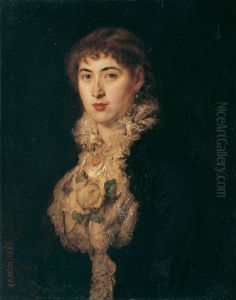 Maria Freifrau von Zehmen, geb. Frohlich von Feldau by Hans (Johann von Strasiripka) Canon