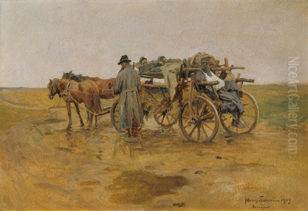 Verwundetentransport - view 1