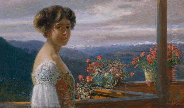 Alice Charlemont, die Tochter des Malers - view 1